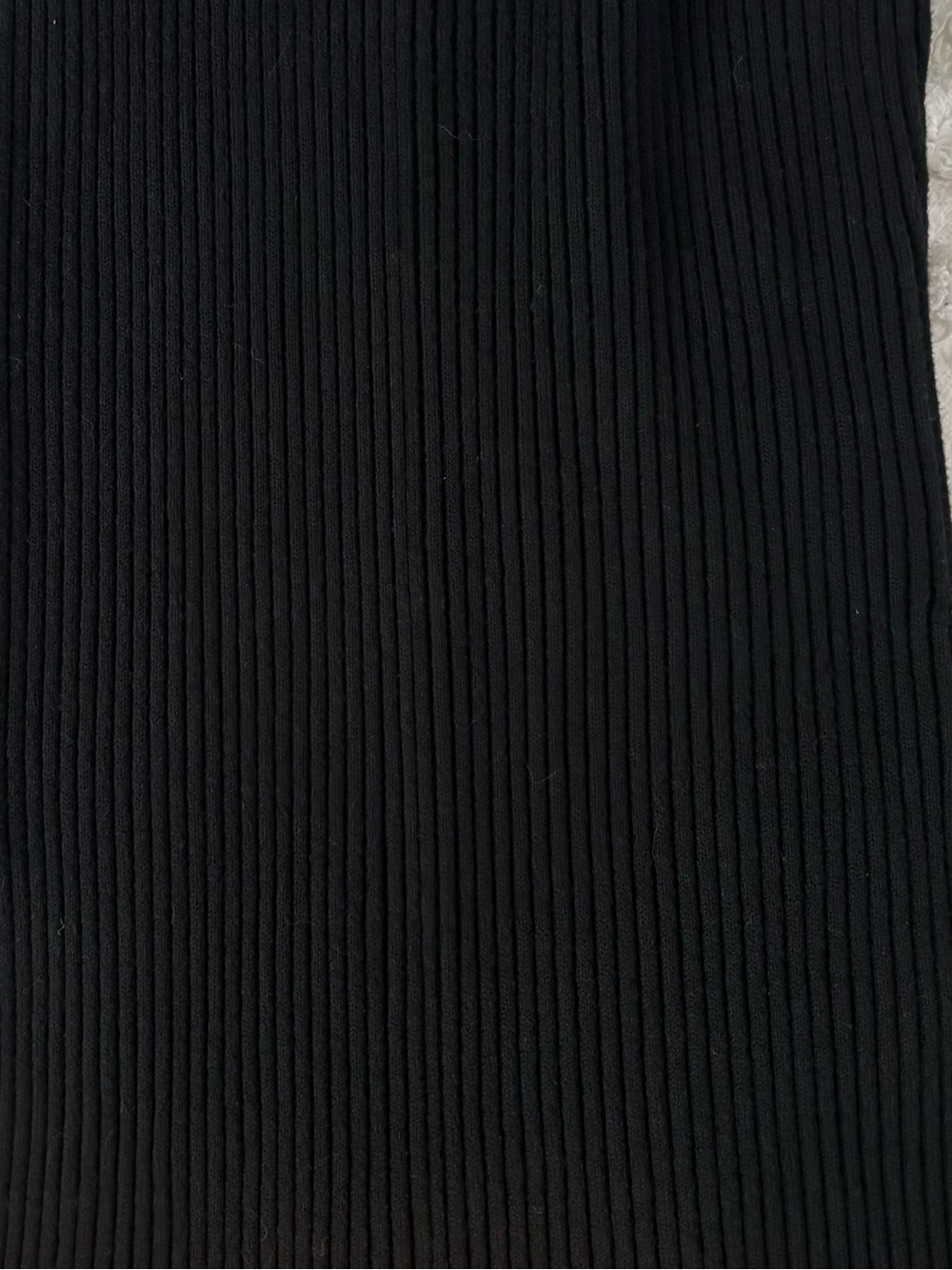 GAP Black Sleeveless Ribbed Maxi Dress - Picture 12 of 13